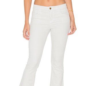 J Brand Selena Mid  Rise Crop Flare Corduroy Pant